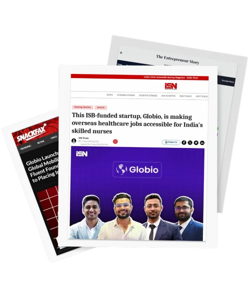 Globio featured in The Entrepreneur Story, ISN, and Snackfax